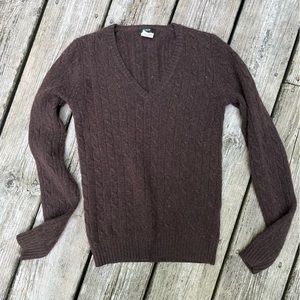 JCREW Cable Knit Wool Blend Sweater J. Crew - XS